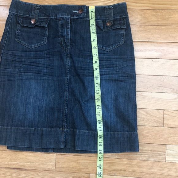 🔴 2 for$25 RW&CO jeans skirt size 8 - Picture 7 of 8
